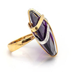 Used Italian Design Two-Tone Ring