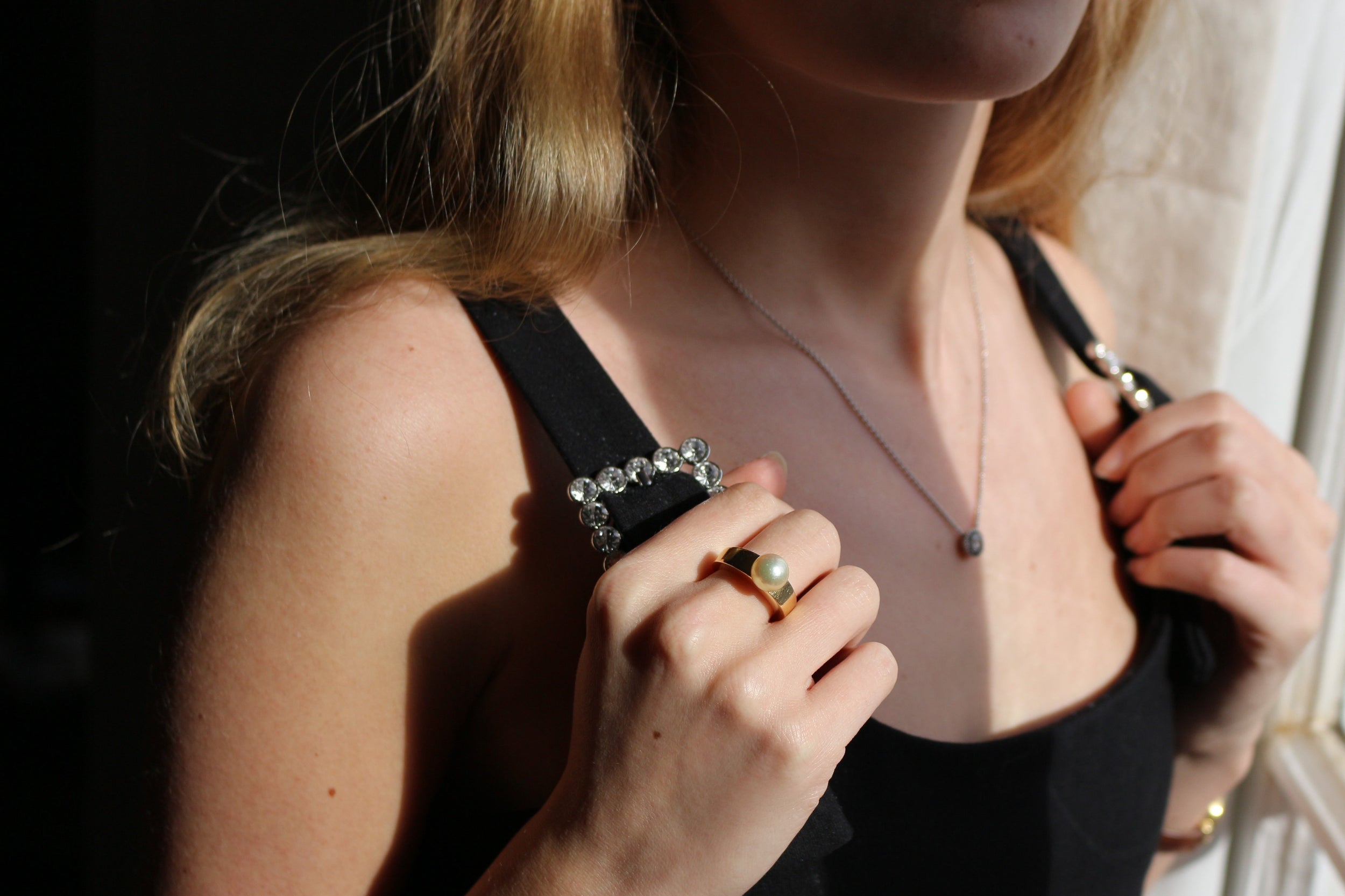 O.J Perrin bague perle