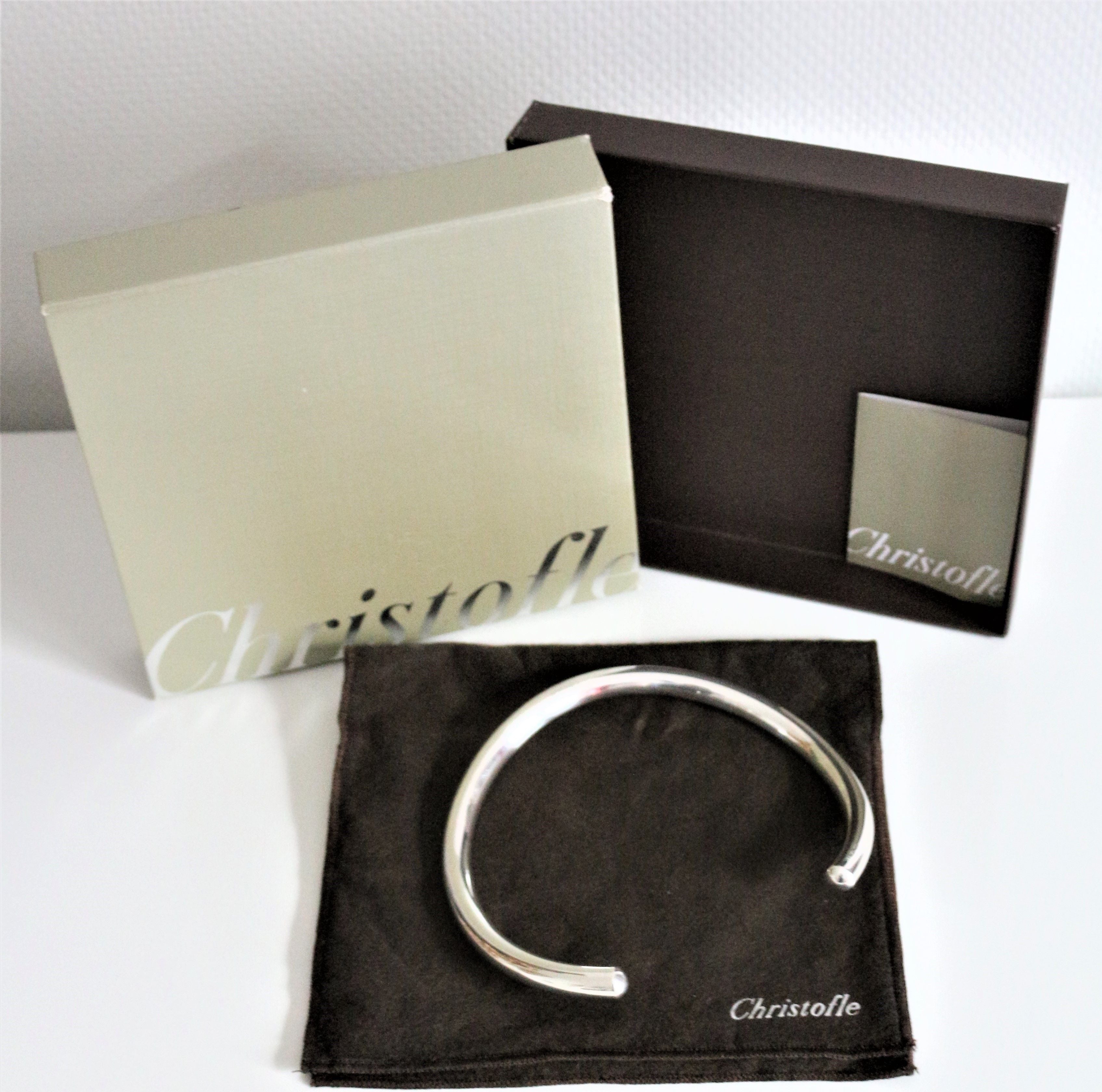 Collier En Argent Christofle Dans Son Coffret