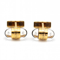 MONTBLANC cufflinks in rose gold and diamonds. Second hand