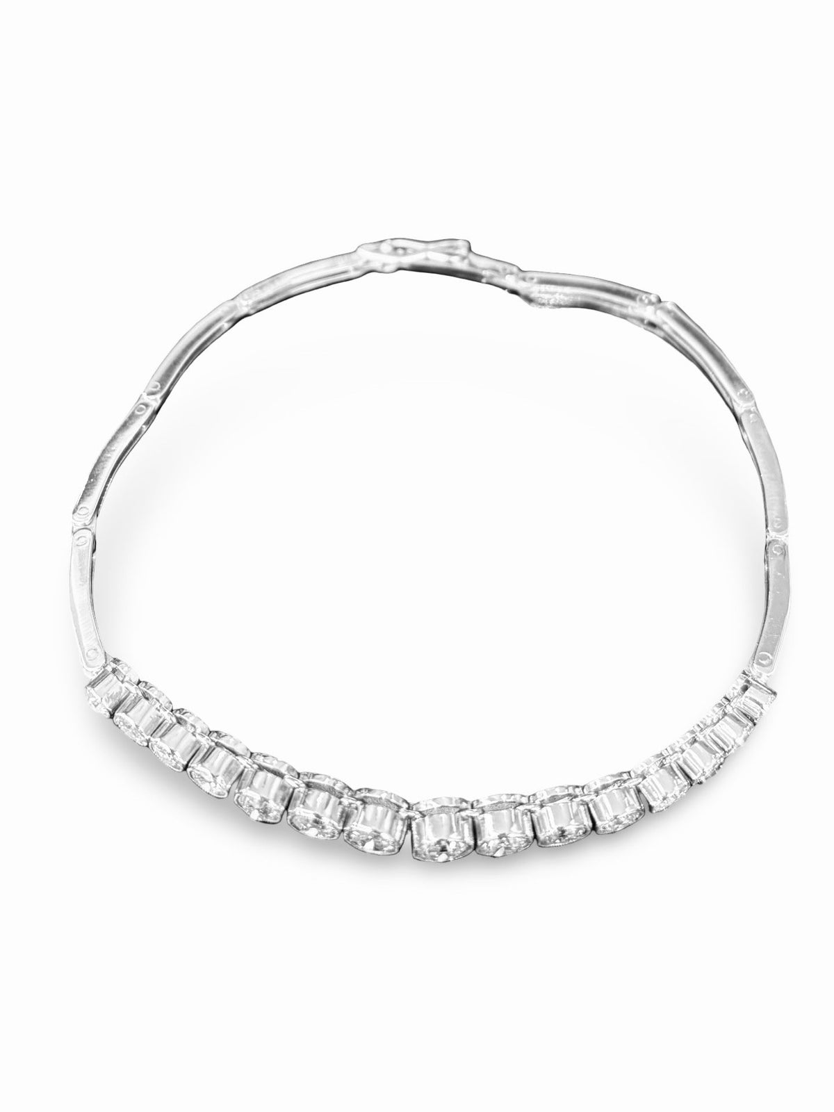 Bracelet platine et diamants 1,5 ct