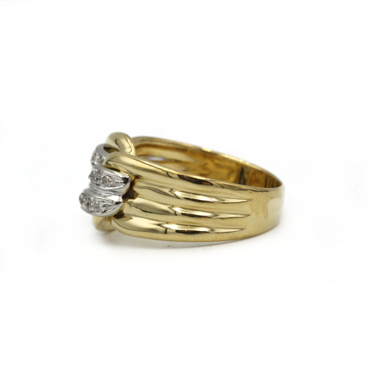 Bague - Or Et Diamants