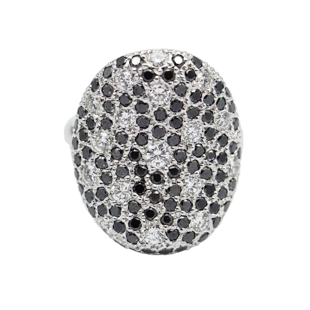 Bague Pavée ALEGORIA en or blanc et diamants