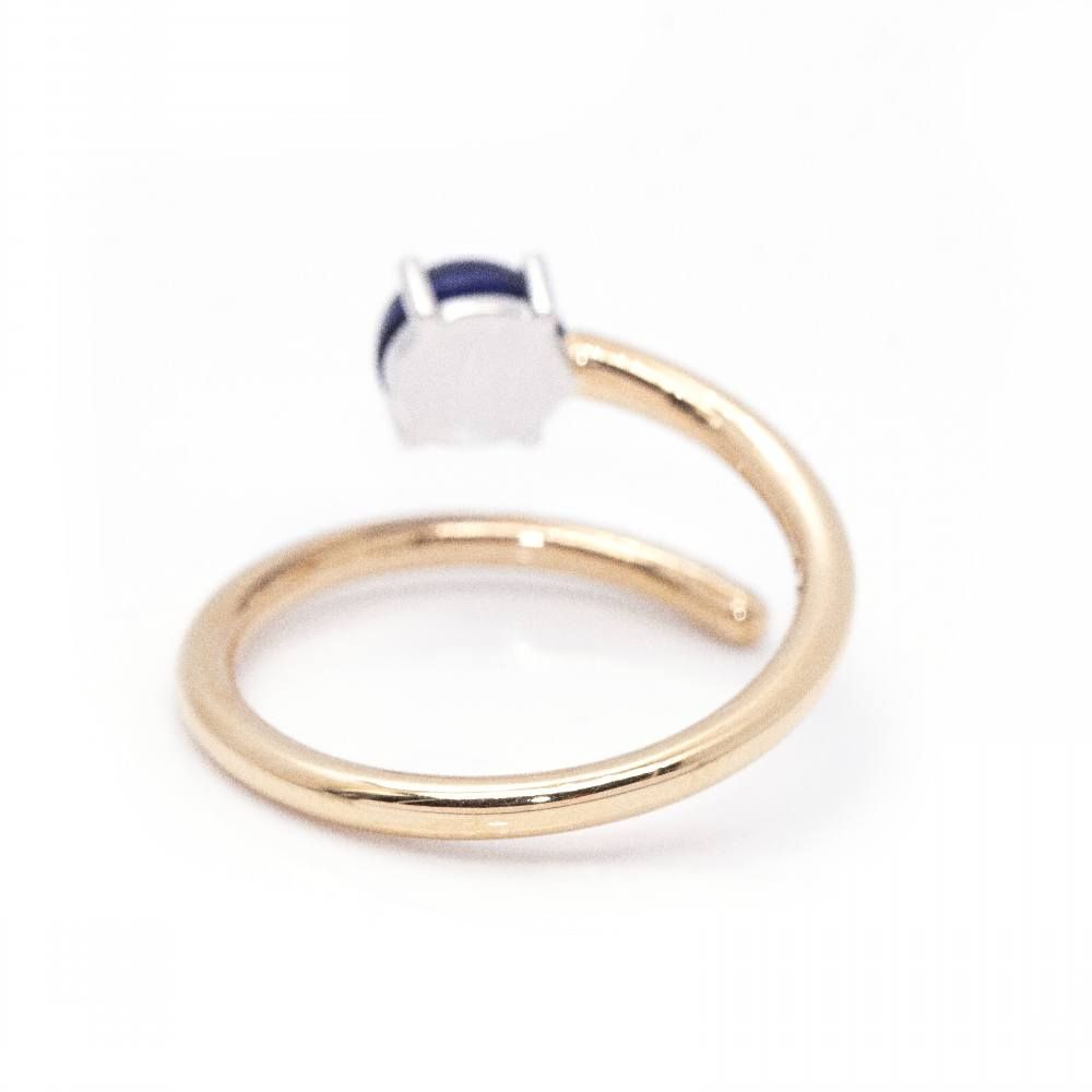 Ring RAY in sapphire and gold