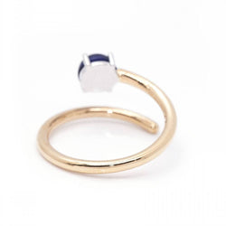 Bague RAY en saphir et or