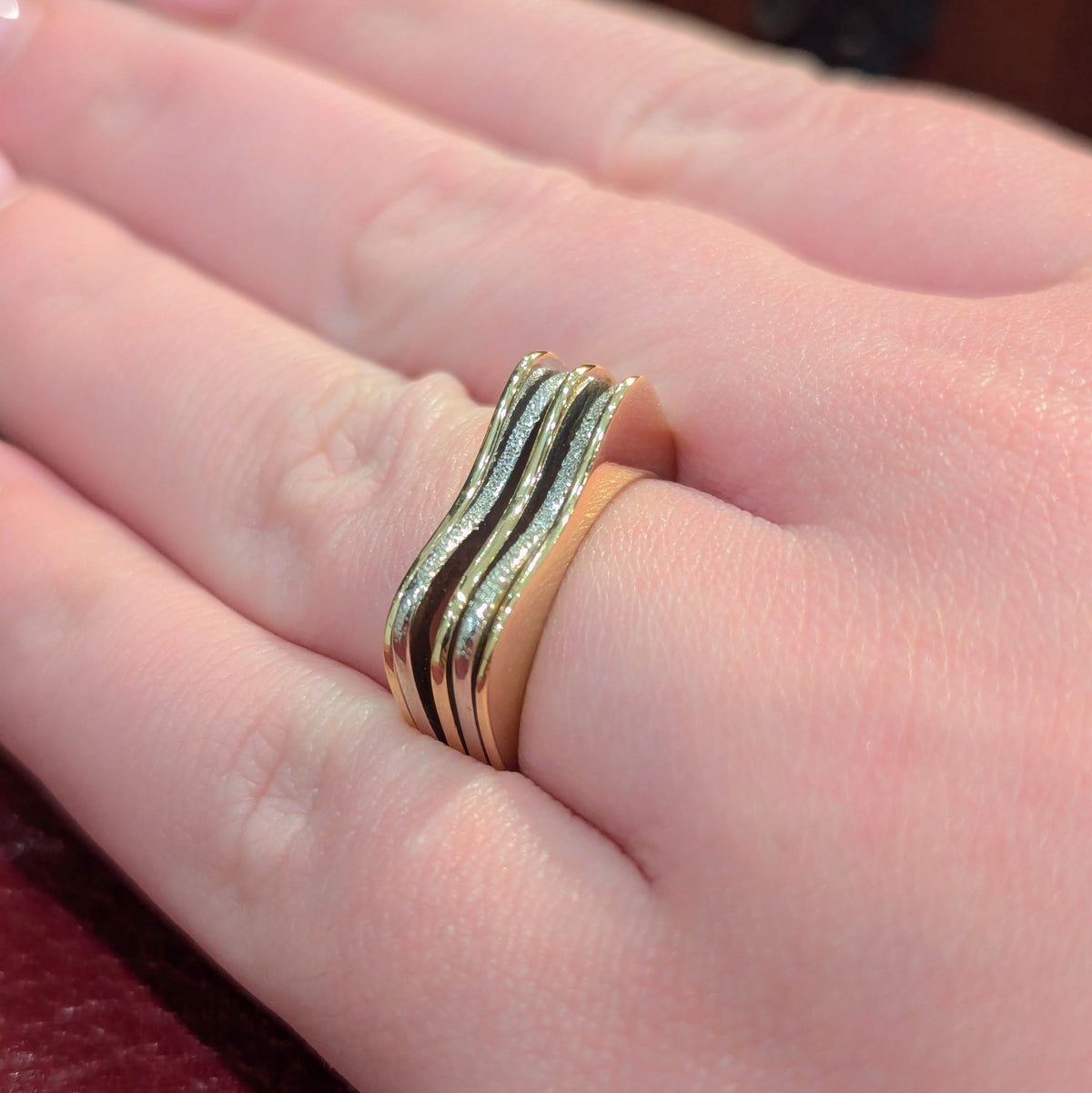 Bague or jaune