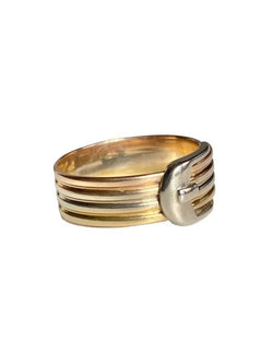 Bague Ceinture, en 3 Ors 18k
