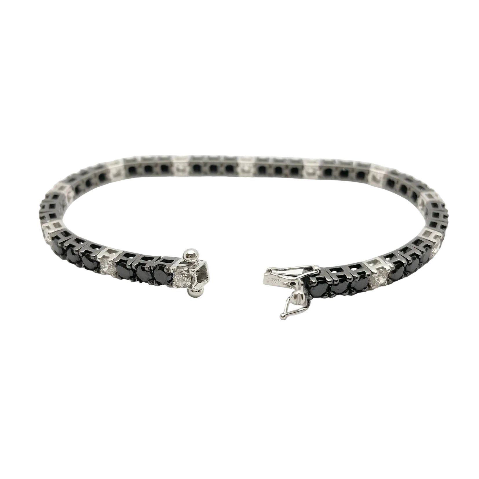 Bracelet Tennis en or blanc et diamants