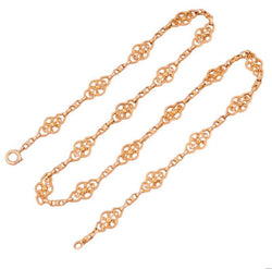 Collier ancien en or jaune 18k