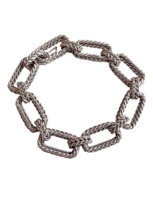 Bracelet, en or gris 18k