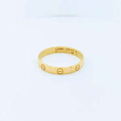 Alliance Love Cartier or jaune