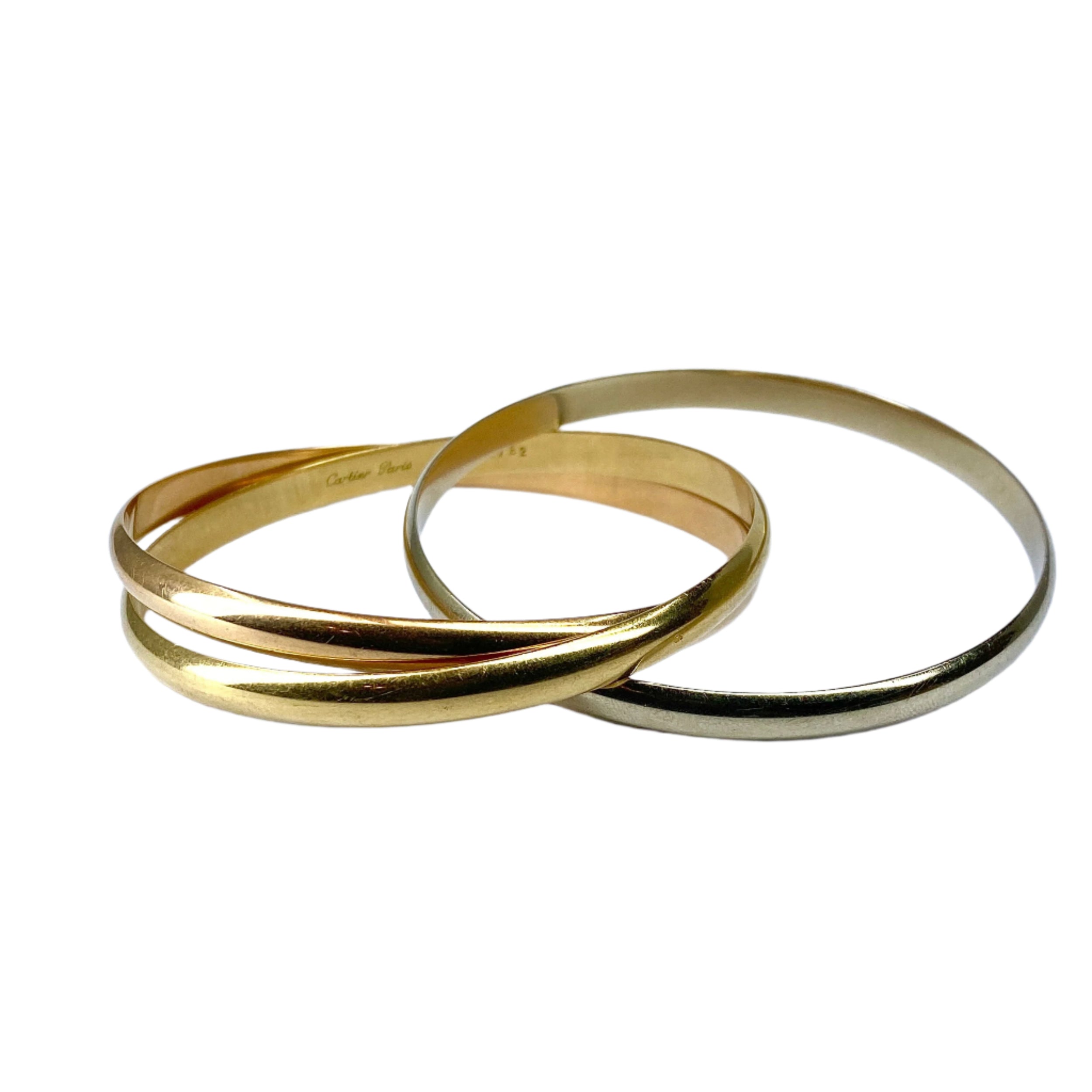 Cartier bracelet Trinity or 18 carats jaune, rose, blanc