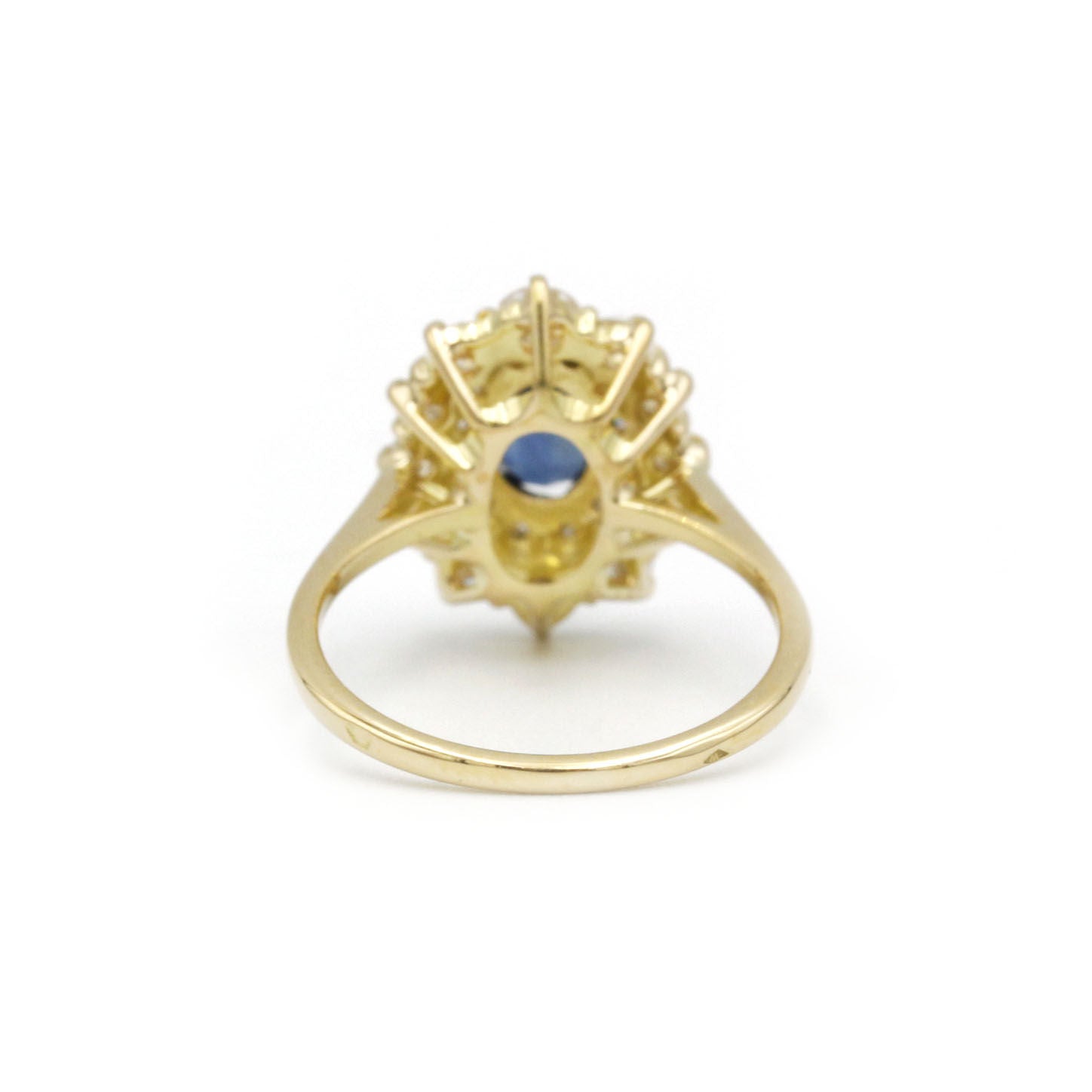 Bague - Or, Saphir & Diamants