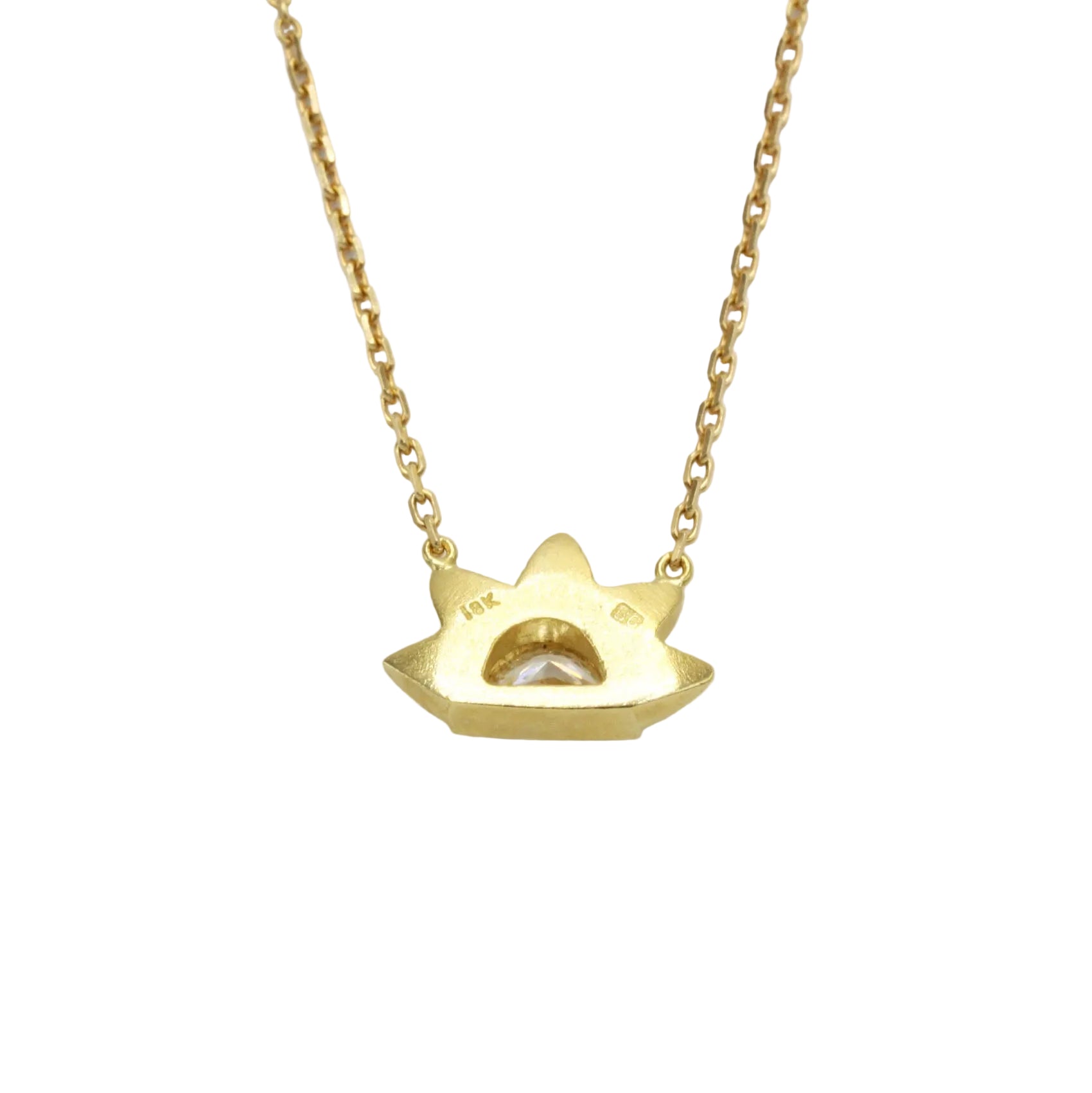 Collier Pendentif BROOKE GREGSON Sunbeam en or jaune et diamants