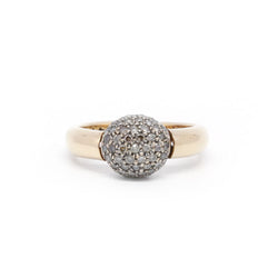 Bague - Or et diamants