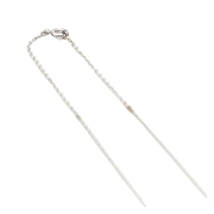 Collier guirlande en or blanc et diamants