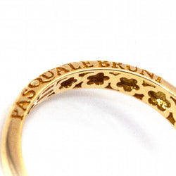 Bague PASQUALE BRUNI Fleur blanche en or jaune et quartz