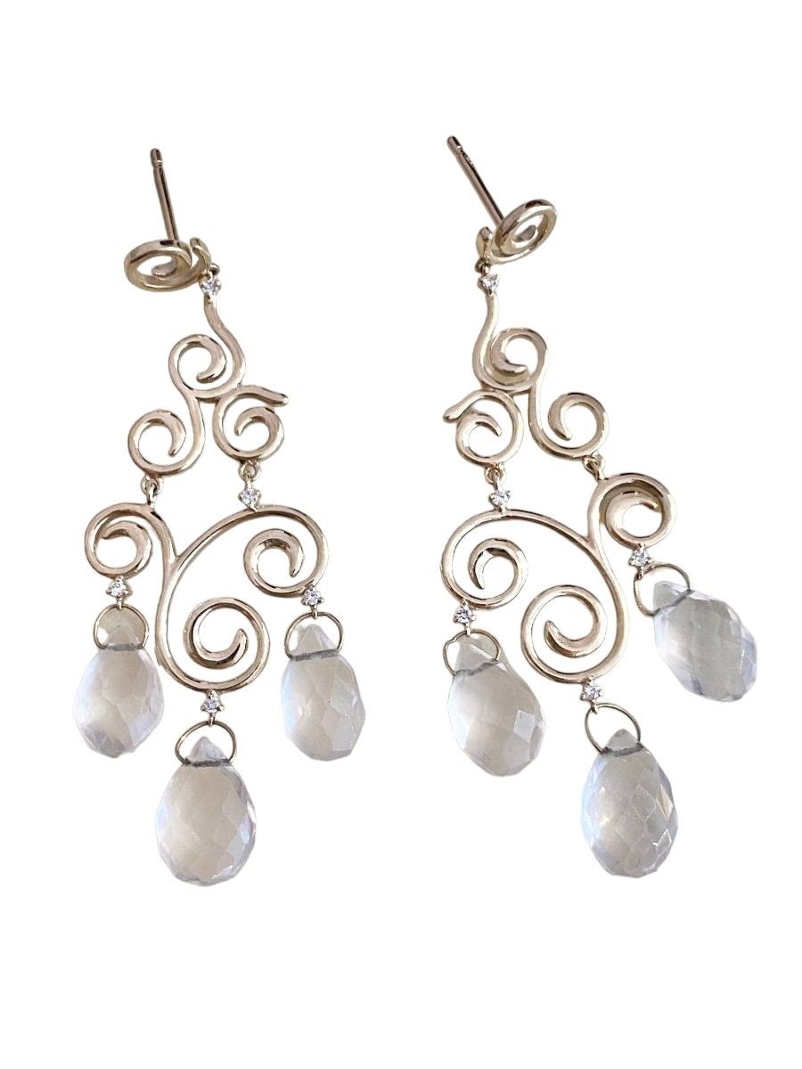 Boucles D’oreilles H.STERN, en or 18k