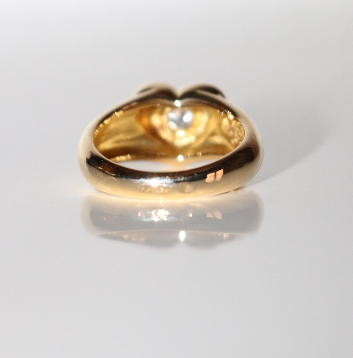 Van Cleef And Arpels Bague Coeur Diamant