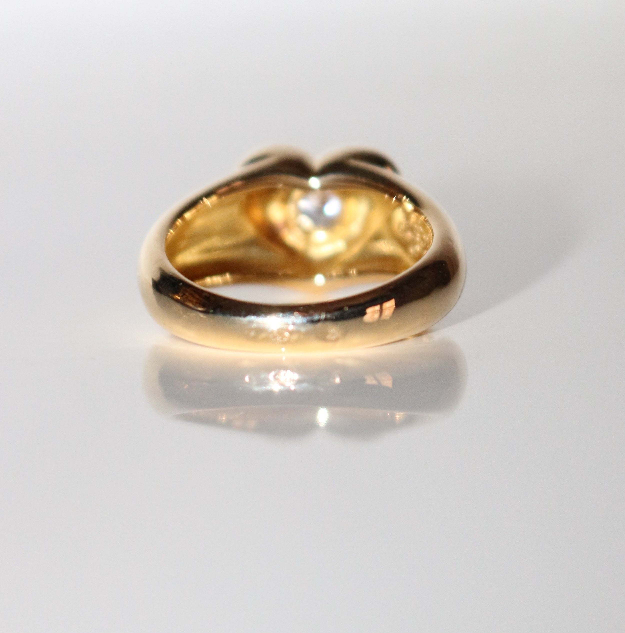 Van Cleef And Arpels Bague Coeur Diamant