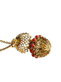 Pendentif en or jaune 18k