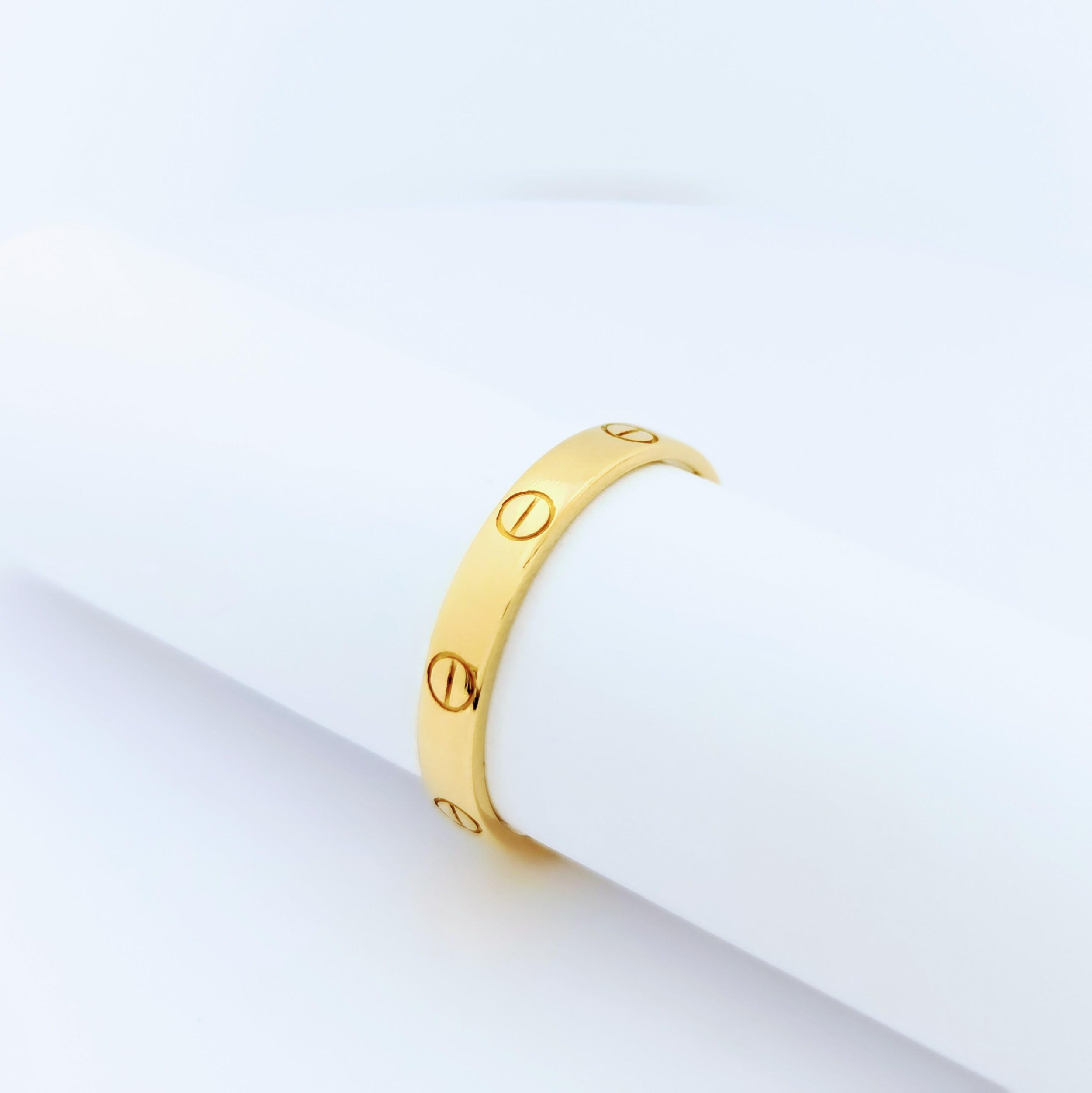 Alliance Love Cartier or jaune