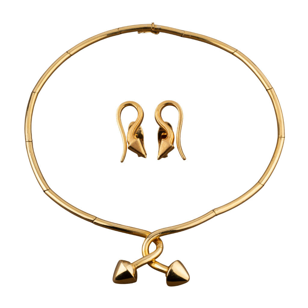 LALAOUNIS Collier en or jaune 18k