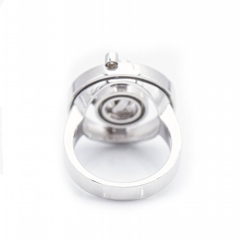 Bague ADAGIO en or blanc avec diamants d'occasion