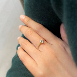 Solitaire - Or & diamant