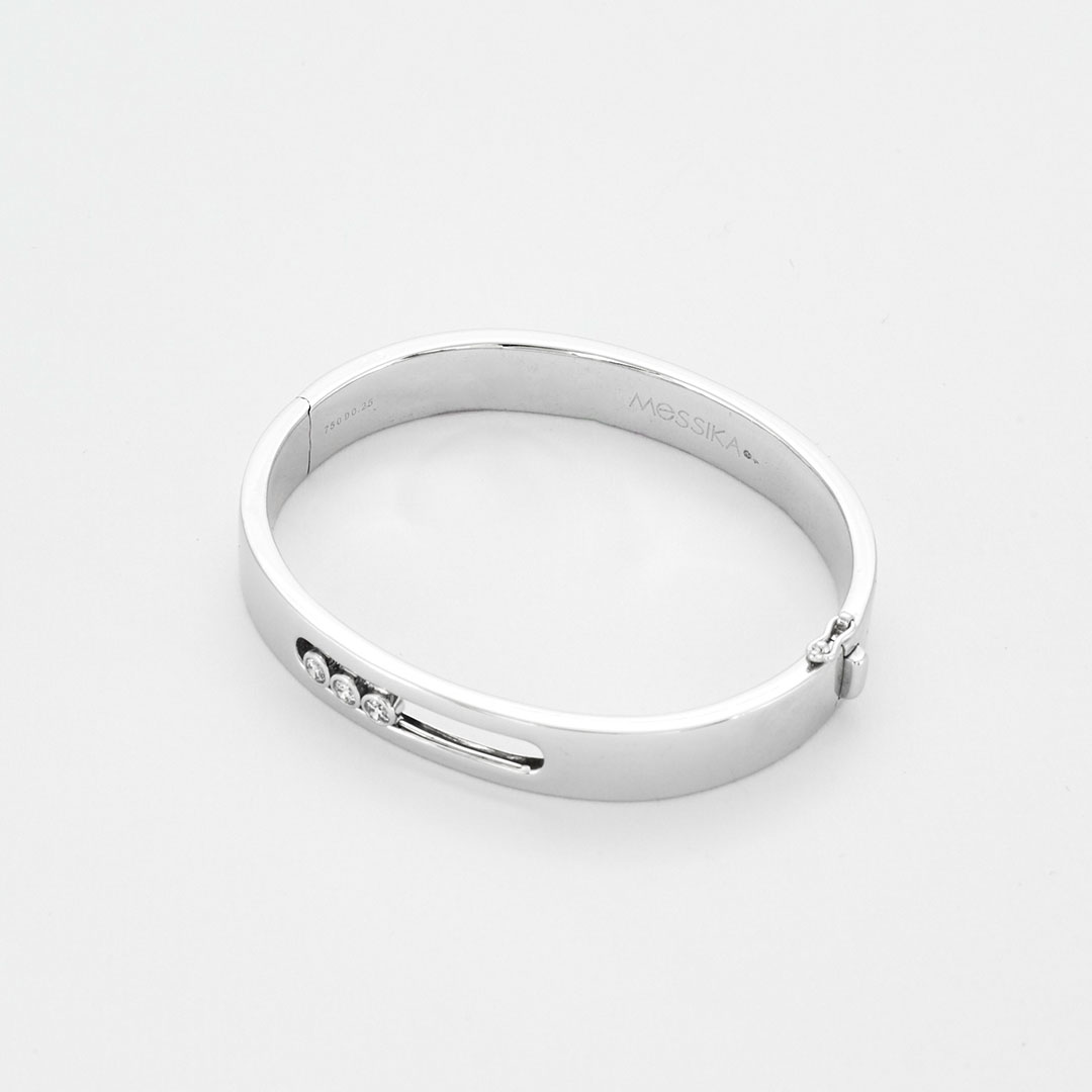 MESSIKA – Bracelet Move Diamant Or Blanc