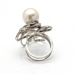 Bague SPIDER en or blanc et diamants d'occasion