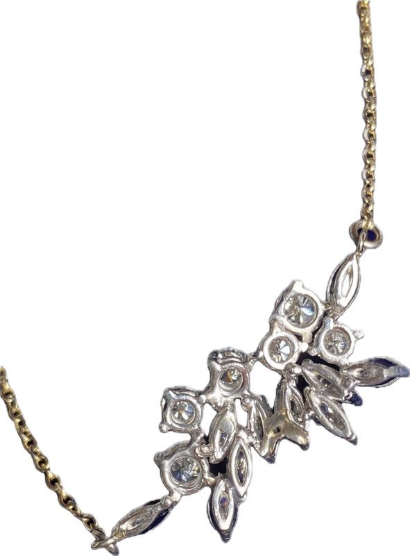 Collier, en or 18k et diamants