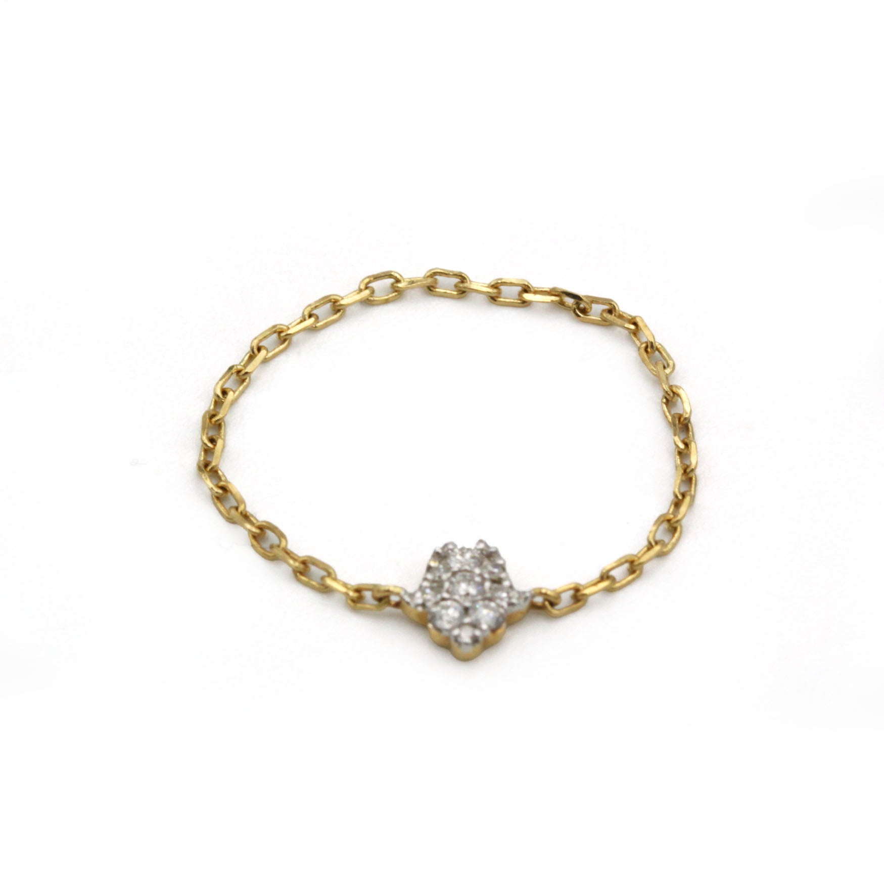 Bague Magic Touch Chaîne Main - DJULA