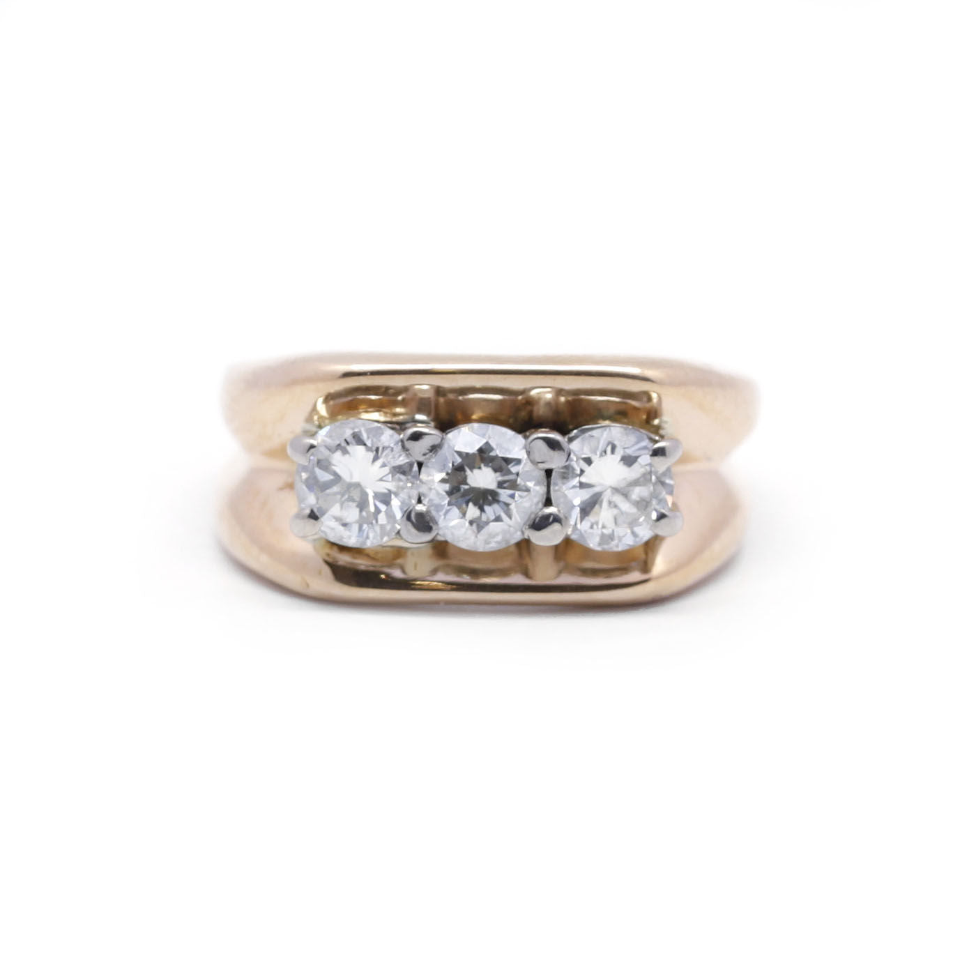 Bague - Or Et Diamants