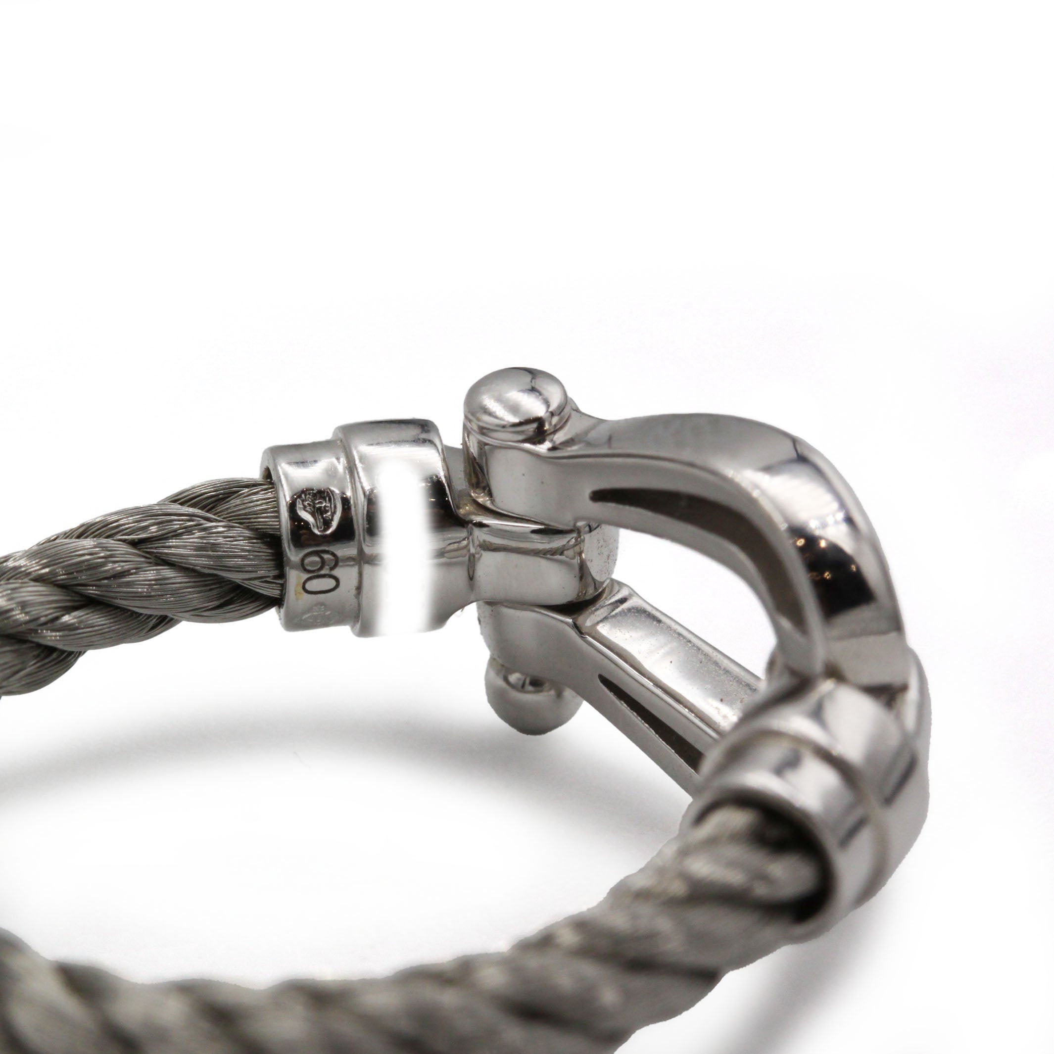 Bague Or & Câble Acier Force 10 - FRED