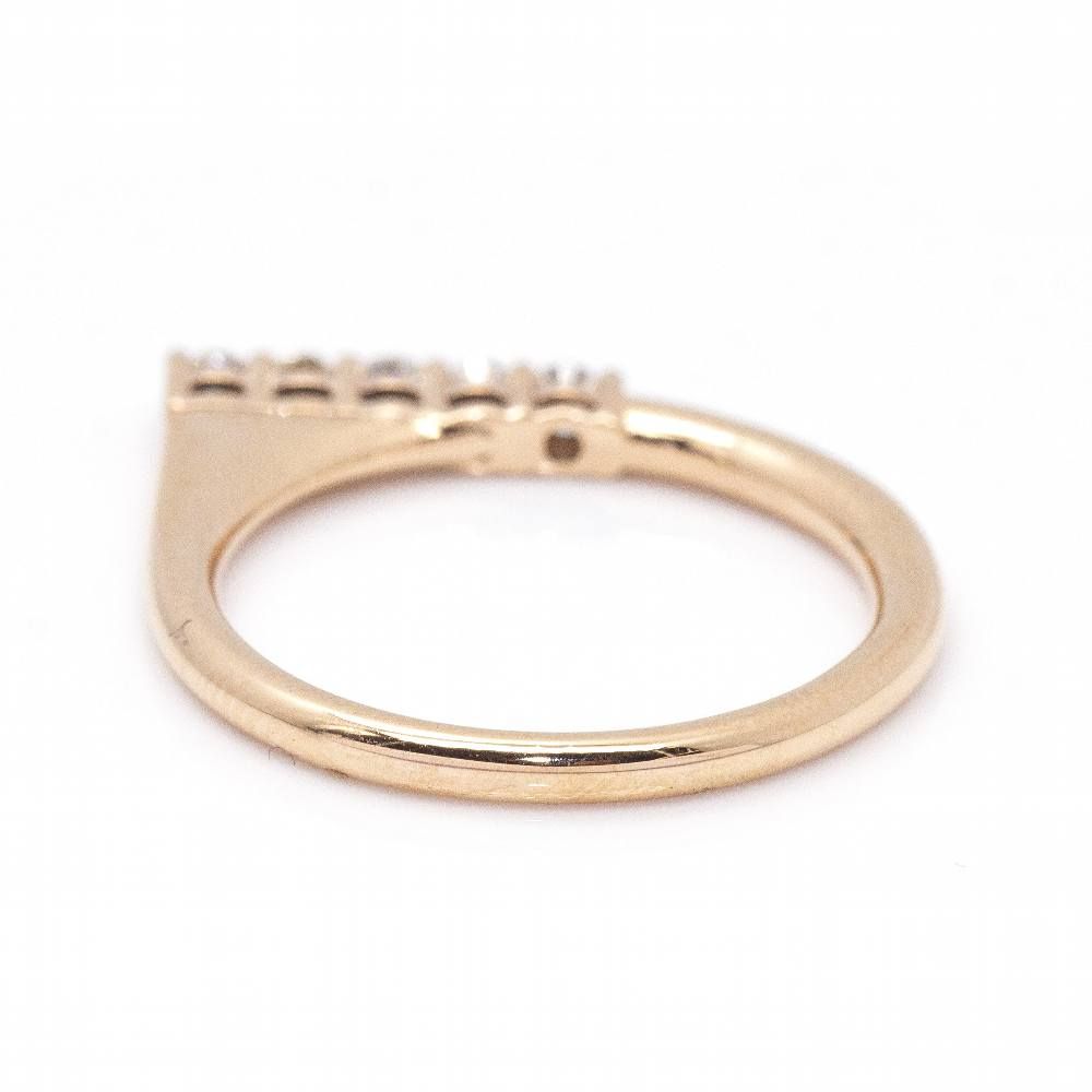 Bague SINGULAIRE en or et diamants