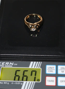 Van Cleef And Arpels Bague Coeur Diamant