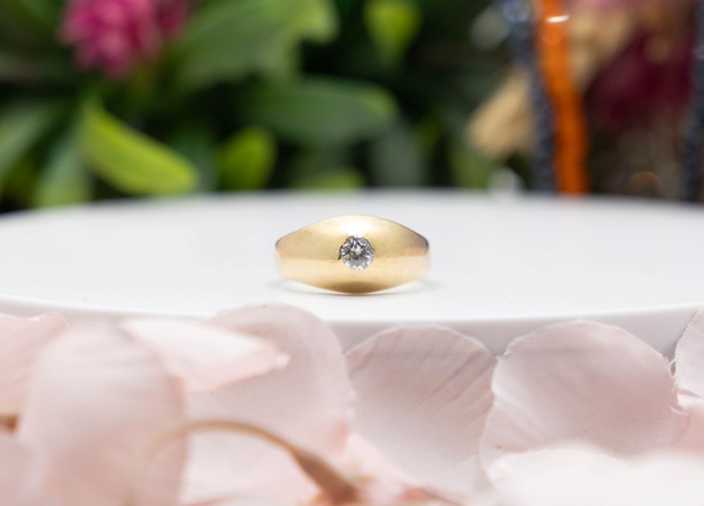 Bague Chevalière Diamant