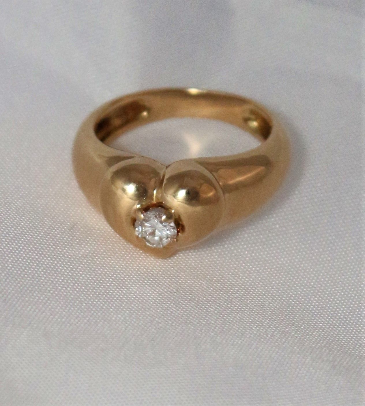 Van Cleef And Arpels Bague Coeur Diamant