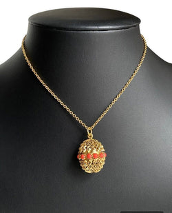 Pendentif en or jaune 18k