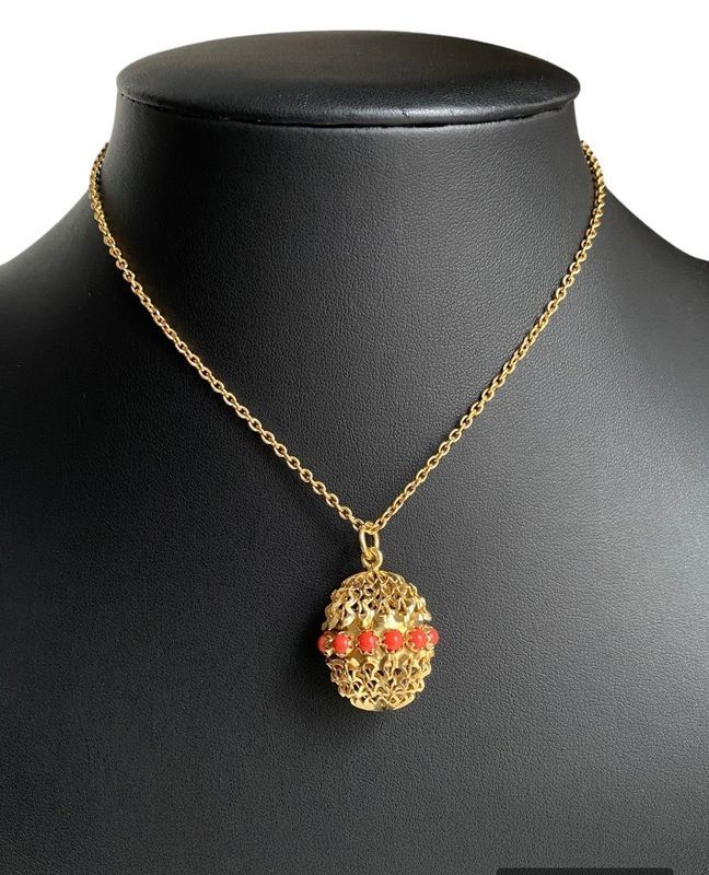 Pendentif en or jaune 18k