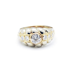 Bague - Or et diamants