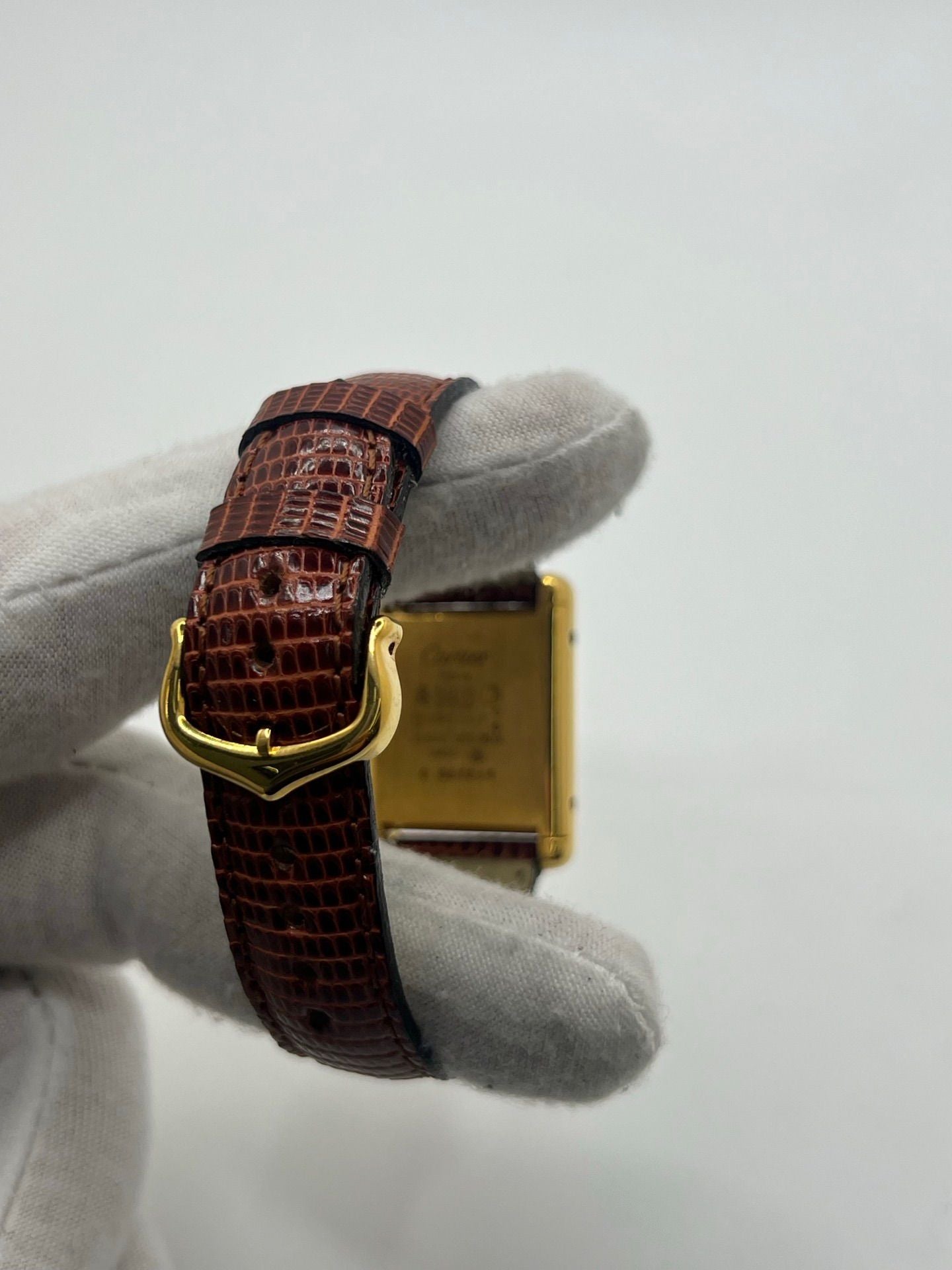 Cartier Tank Must Vermeil Grand modèle