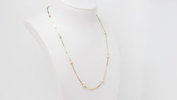 Collier en or jaune et perles de culture