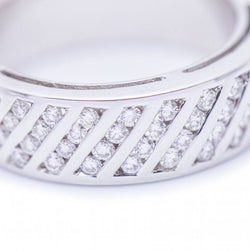 Bague ZIGZAG en or avec diamants d'occasion
