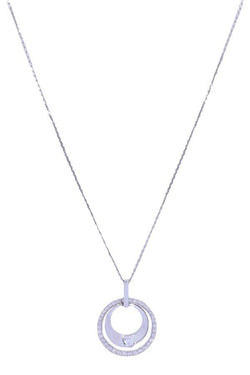 Collier GAREL Envol en or blanc et diamants