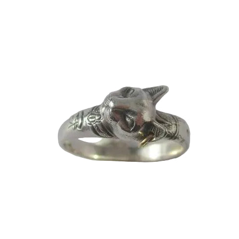 Bague Arthus BERTRAND Le Chat Egyptien argent et or