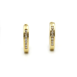 Boucles d'Oreilles - Or & Diamants