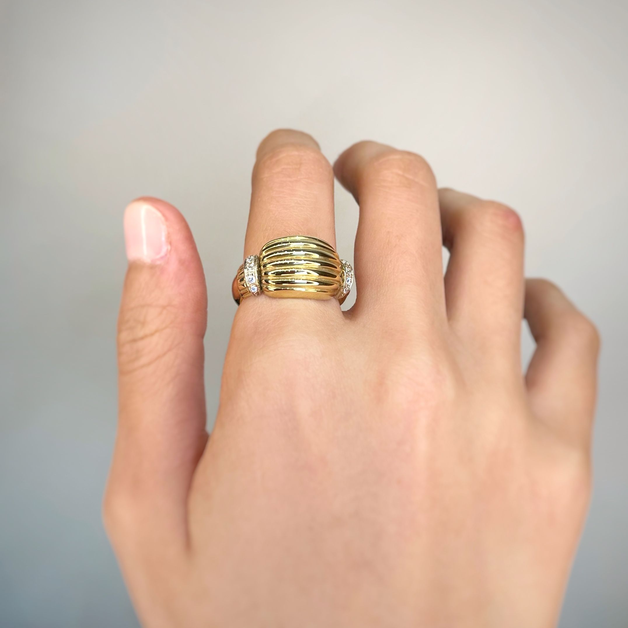 Bague - Or Et Diamants