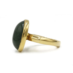 Bague - Or et Aventurine Verte